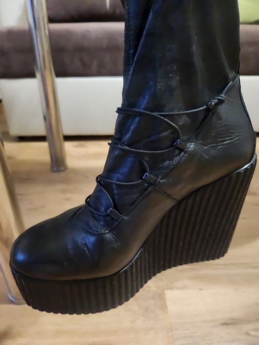 Боти естествена кожа