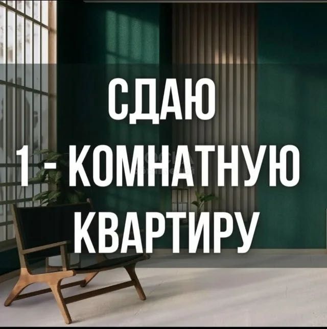 Сдается 1 комнатная квартира