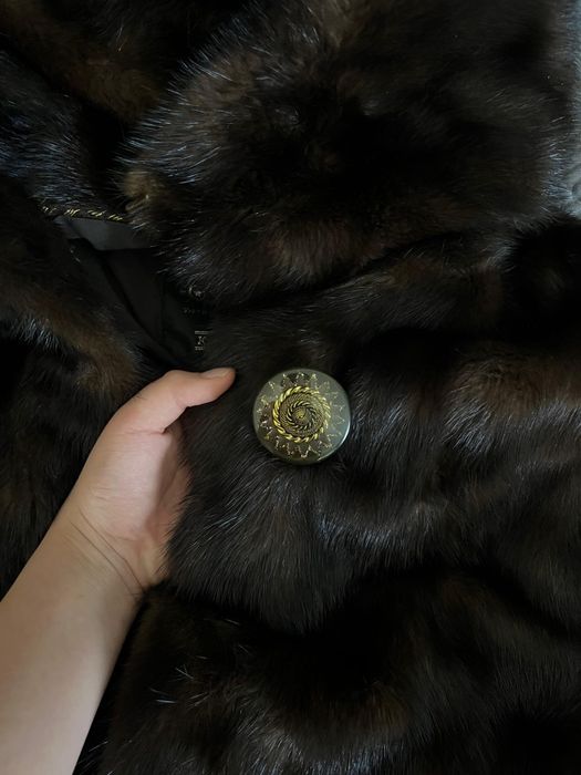 Норковая короткая шуба