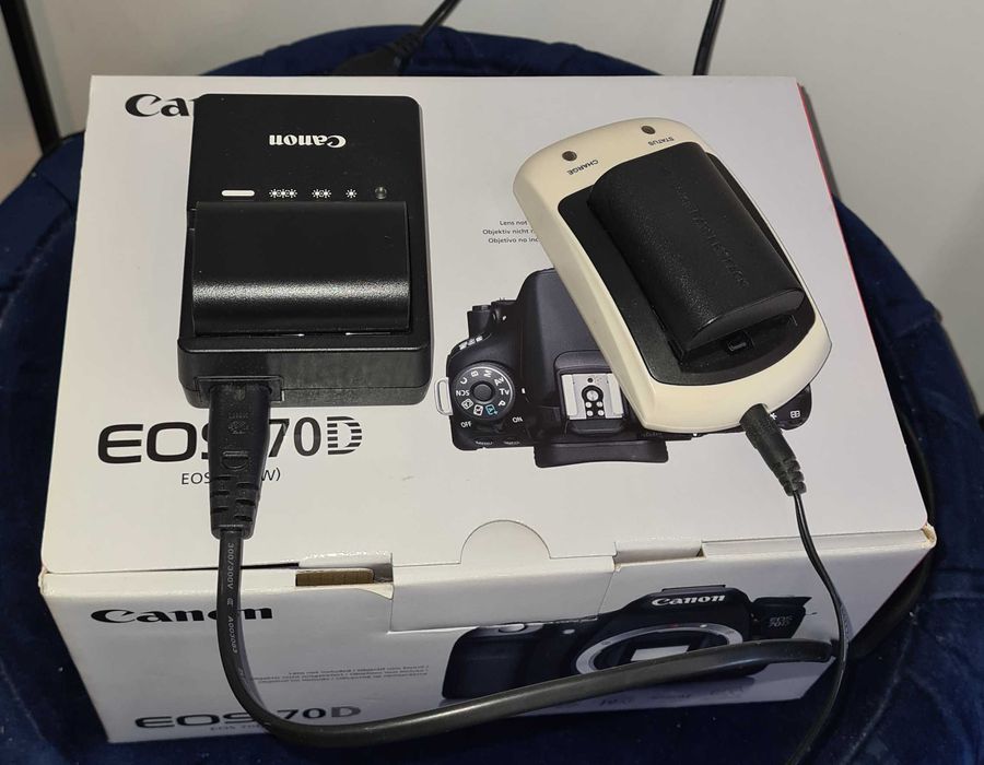 Canon EOS 70D с обектив Tamron SP 17-50 f/2.8 Di II VC +допълнения