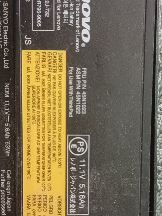 Baterie Lenovo 45N1025 0A36307 45N1022 45N1023  Lenovo  Thinkpad X230