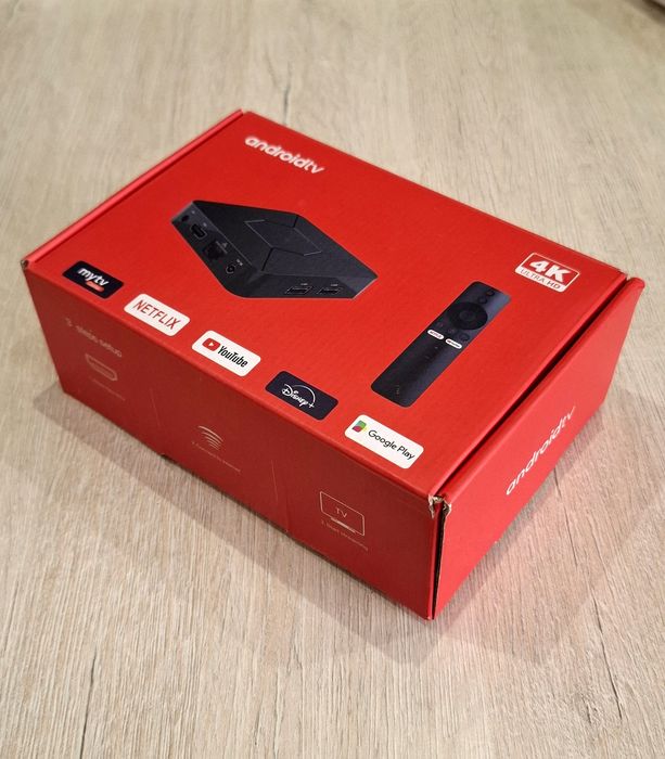 Android TV Box 4K — Идеальное состояние, полный комплект