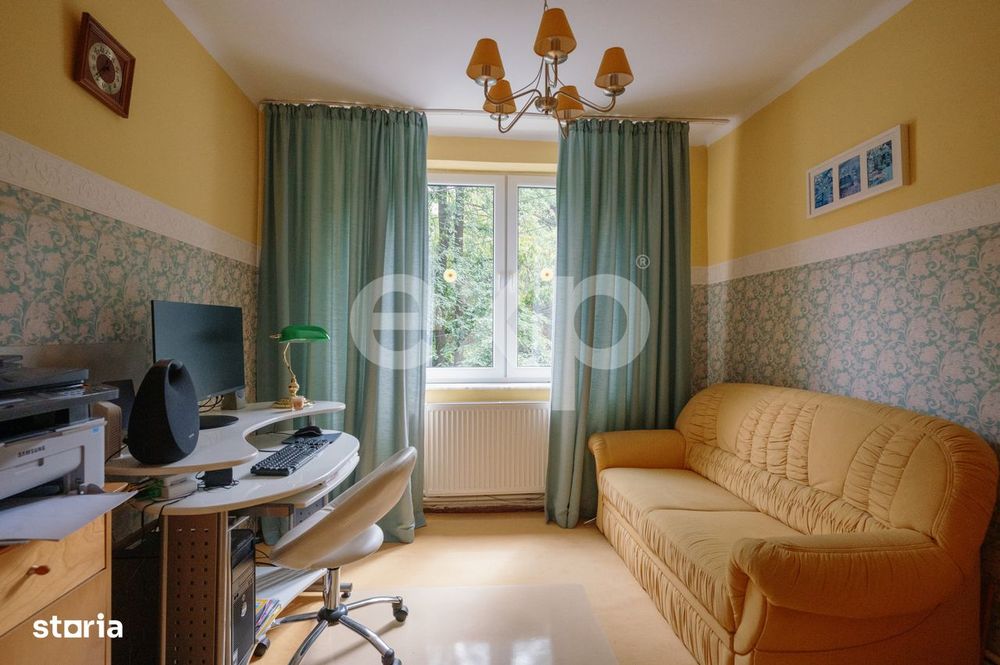 Apartament 4 camere in casa tip elvetian, cu teren propriu, garaj si g
