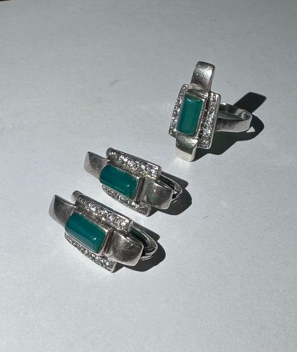 Серебрянный набор