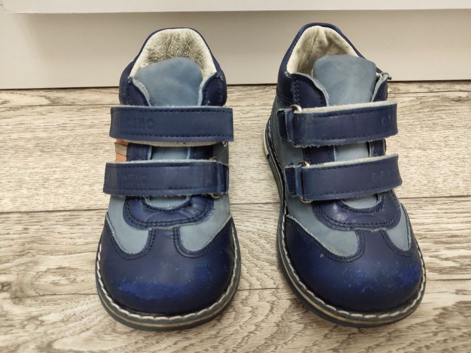 Кожаные ботинки осень/весна 25 р-р