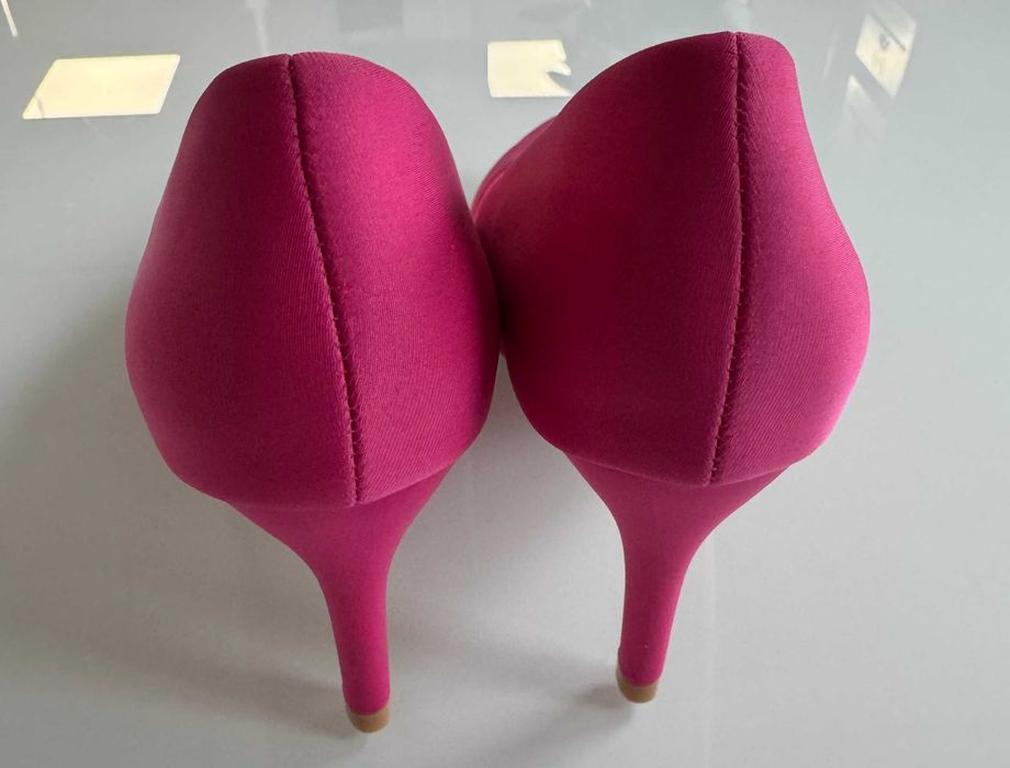 Нови розови обувки на висок ток - 37 номер