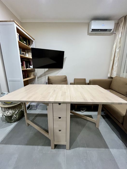 Разтегателна сгъваема маса NORDEN, IKEA, ИКЕА