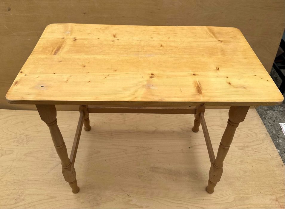 2 buc Masa Din lemn masiv tip Ikea; Masa cu blat 75x75 cm / 100x56 cm