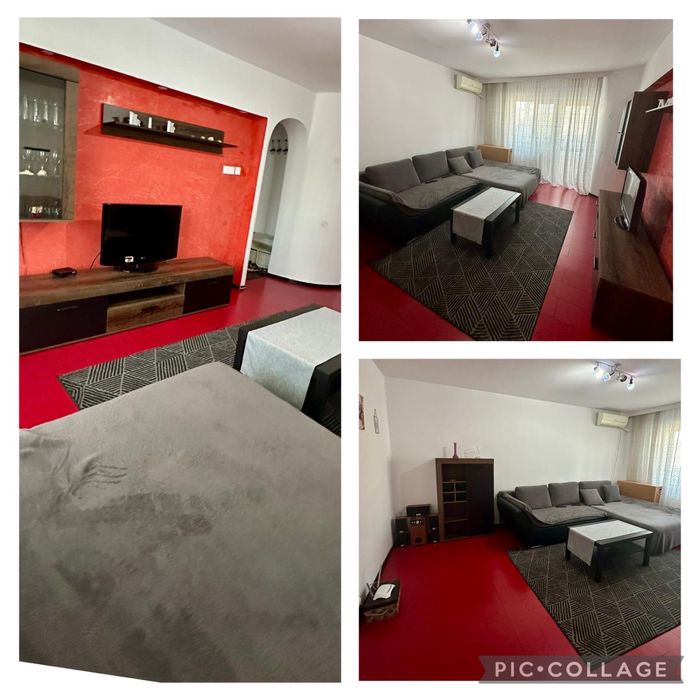 inchiriez apartament 3 camere, 2 bai, 2 balcoane