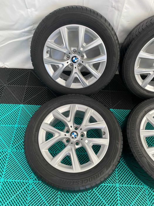 Jante cu anvelope iarna 205 60 R17 Bmw X1 F49 X2 F39 impecabile