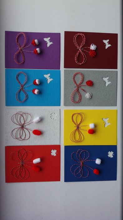 Mãrțișoare lucrate manual