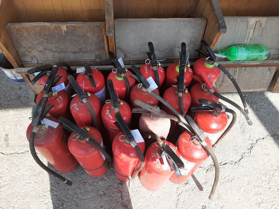 Огнетушители, перезарядка