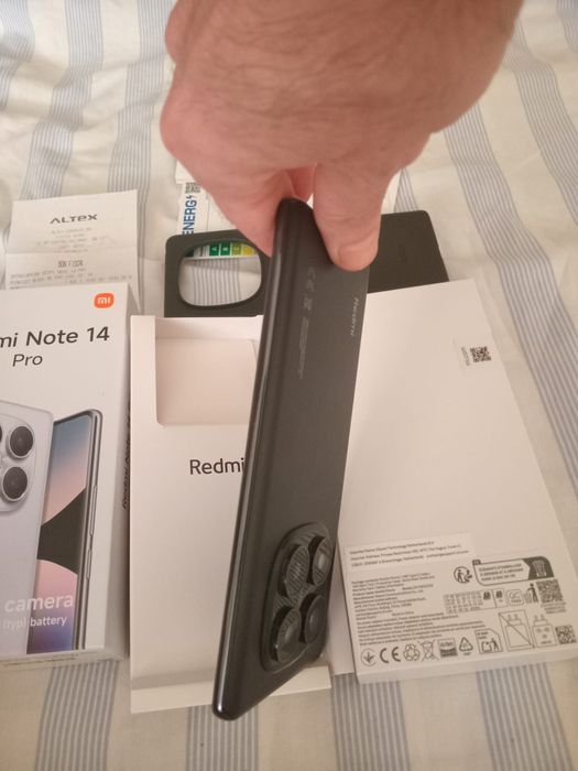 Redmi Note 14 Pro 256GB / 16GB RAM – Ca Nou, Garanție Altex, Baterie 100% – Piatra Neamț
