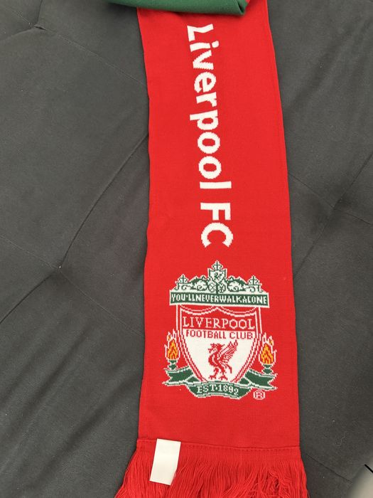 Шал на Ливърпул и Карлсберг (Liverpool FC and Carlsberg fan scarf)