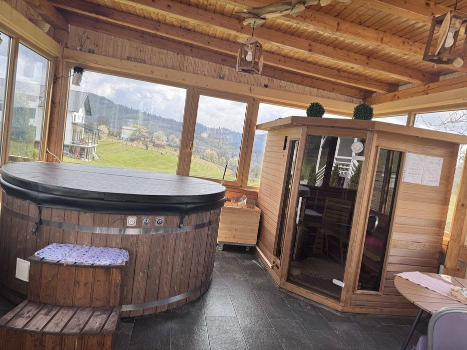 Vand set sauna  si ciubar din fibra de sticla