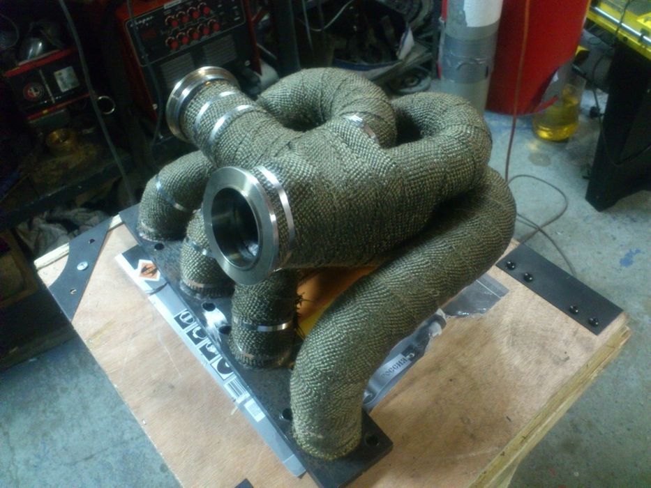 Термолента для выпускных систем коричневая базальтовая 10 метров