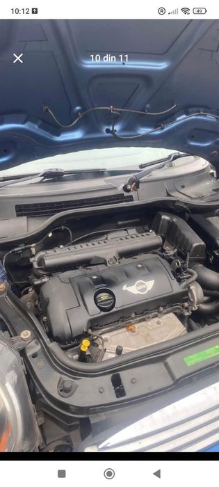 Vând motor mini r55 r56 1.6 benzina 120 cai și cutie viteze