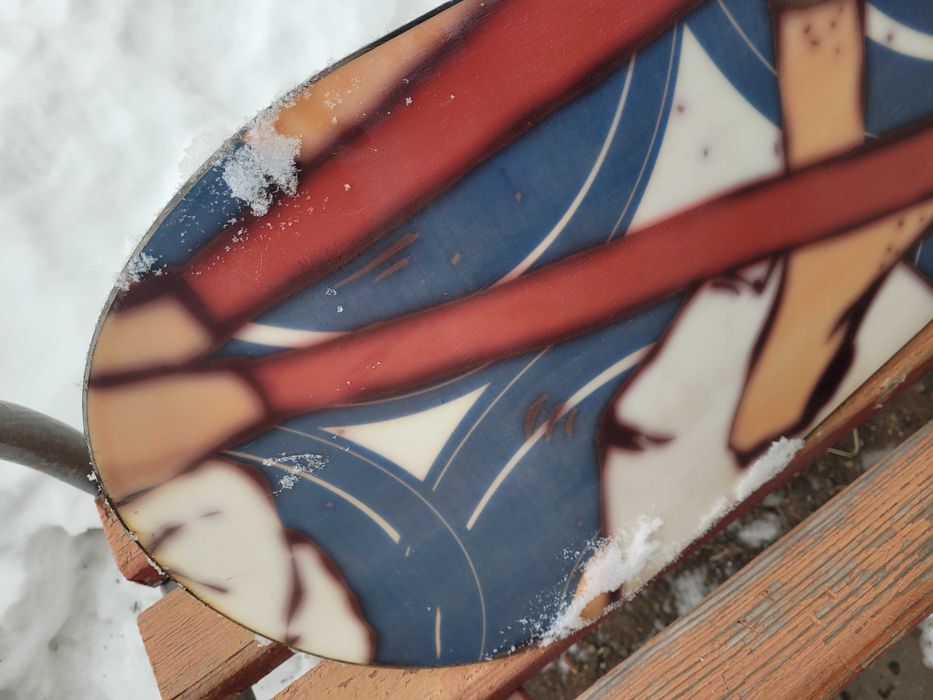 Сноуборд и ботинки Atom