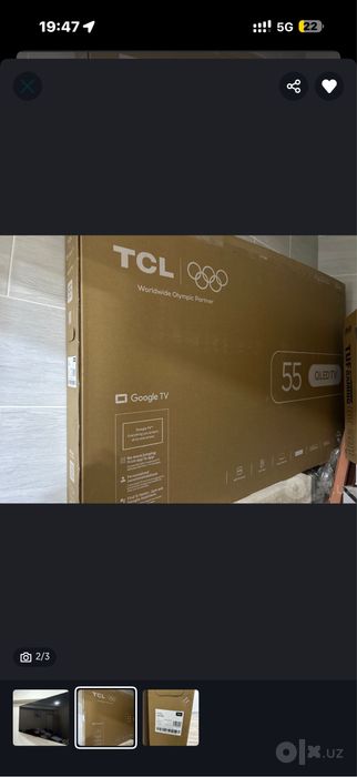 Как новый телевизор TCL 55T6D 55 дюм tv 55 sotiladi