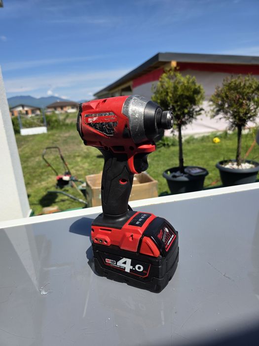 Pistol impact biți Milwaukee M18 FID 2