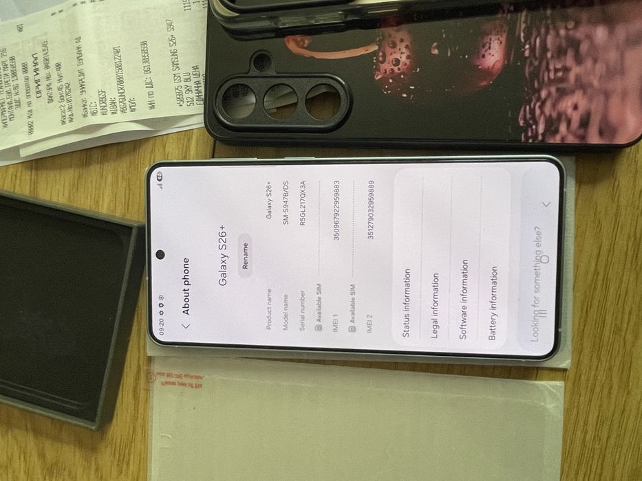 Бартер Samsung S26 plus 512gb гаранция Технополис