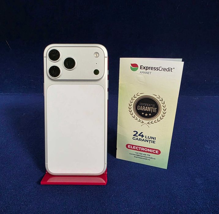 Apple iPhone 17 Pro Max 256 GB / Baterie 100% ( B33945.1 / Ag28 Doi Baieti ) Garantie 2 ani !