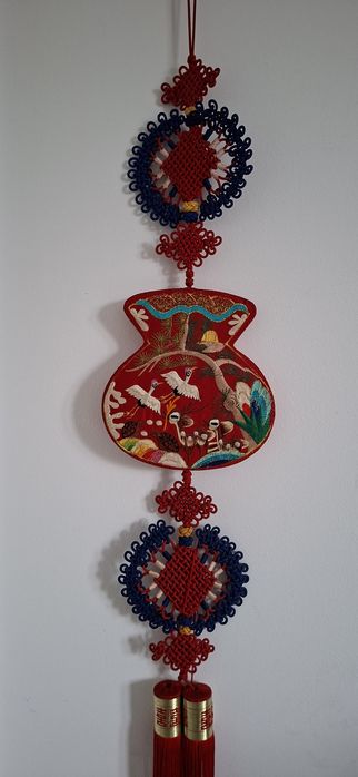 Decorațiune perete brodat din China