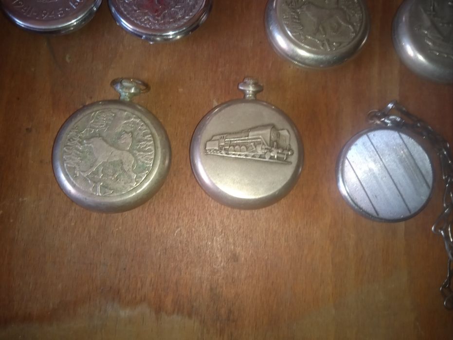 Колекция от руски джобни часовници Молния