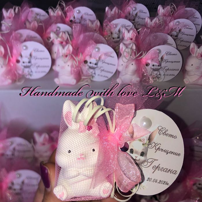 Керамични и восъчни отливки- Подарък за гости на погача, кръщене и др