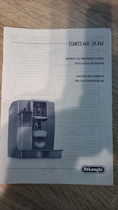 Expresor automat DeLonghi Capuccino  ECAM23.460