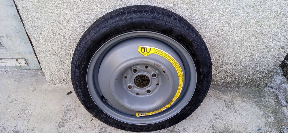 резервна гума патерица Фолксваген Шкода Опел Хонда 4х100 15 или 14ц.