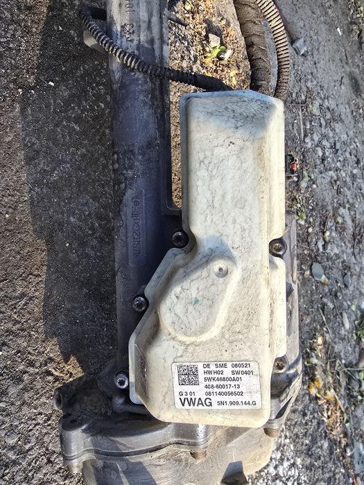 Casetă direcţie electrică Passat B6 B7 Tiguan 5N1 909 144 G capac alb