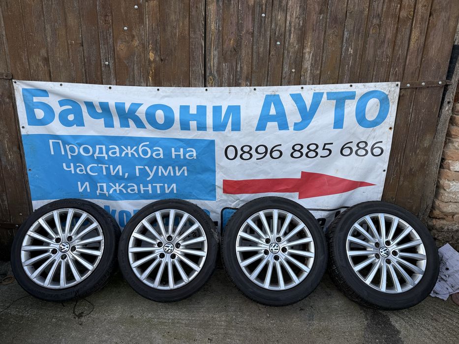 18 5х120 джанти с гуми транспортер