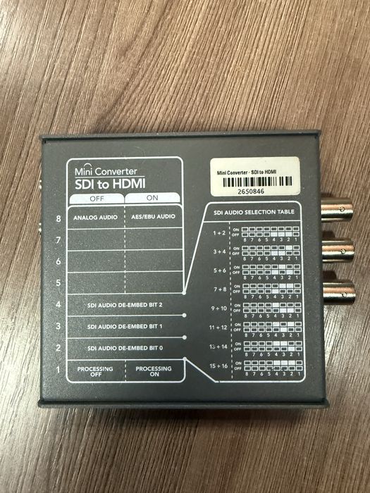 Black Magic Design Mini Converter SDI to HDMI