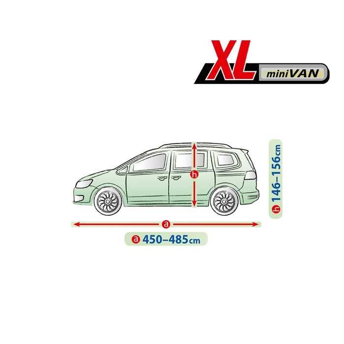 Покривало Kegel серия Mobile Garage размер XL сиво за миниван