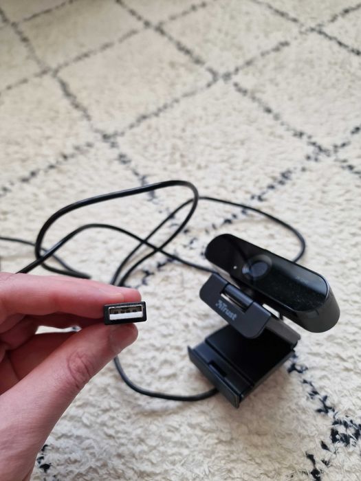 Camera web Trust 720p, neagra