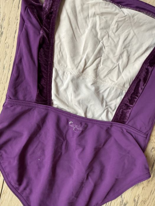 Летно лилаво балетено трико (148см)