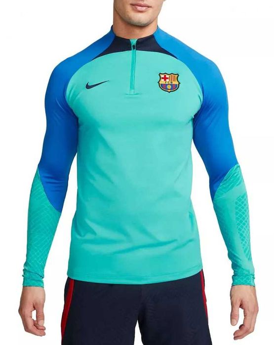 Найк Барселона Nike Dri Fit Barcelona тренировъчна блуза фланела М