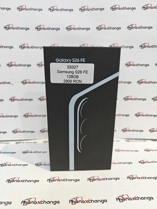 Samsung S26 FE 128/8GB Graphite  Sigilat 53327