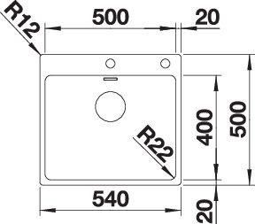 Vand chiuveta din inox noua prod in Germania