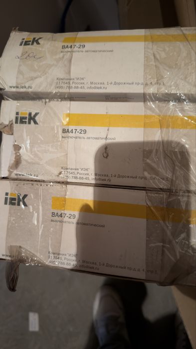 Автоматический выключатель iek BA47-29 1P 16A