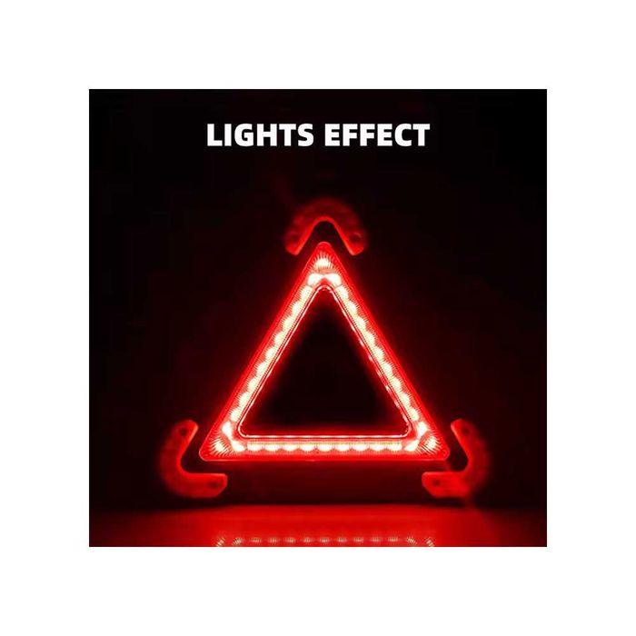 Авариен светещ LED триъгълник - 20см