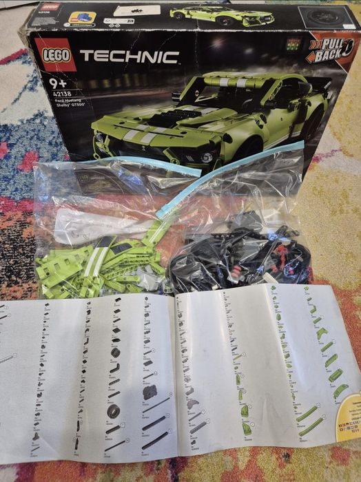 LEGO® Technic - Ford Mustang Shelby® GT500® 42138, 544 piese

Cutie de