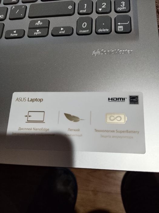 Ноутбук лаптоп Asus, новый