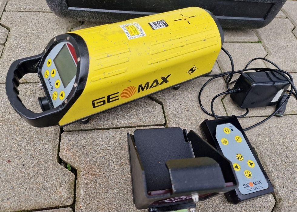 GeoMax Zeta 125S Laser tevi canalizari Profi(Black Friday)