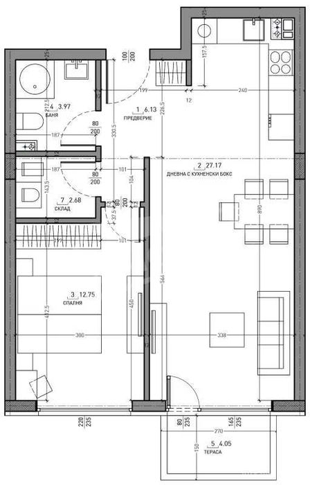 Продава се Двустаен апартамент в София, Дървеница - 77 кв.м за 2585 €/кв.м - Снимка #5