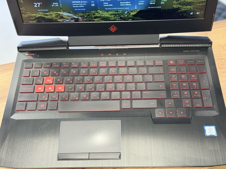 HP Omen core i5-7  SSD 128 gb HHD 1 Tb