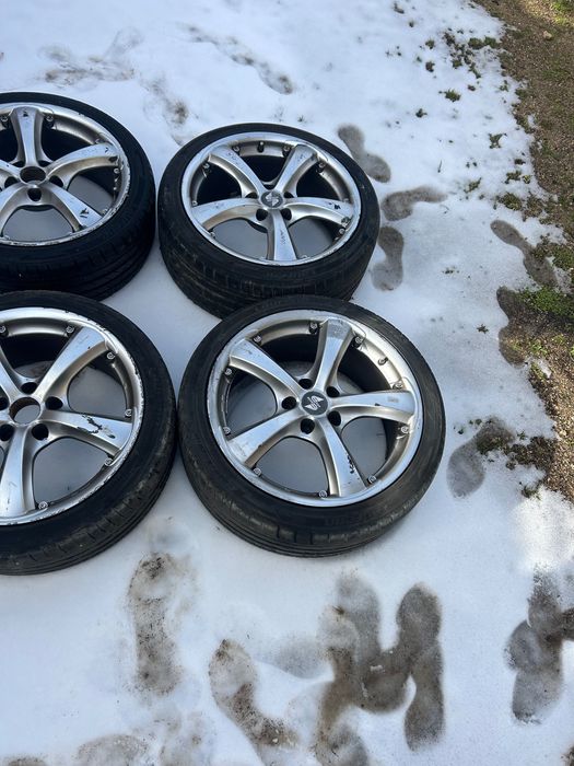 18” алуминиеви джанти 5x112 с летни гуми 225/40/18