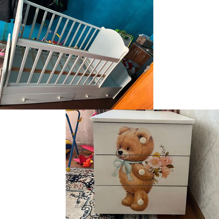 Продам детскую кроватку 15000тг