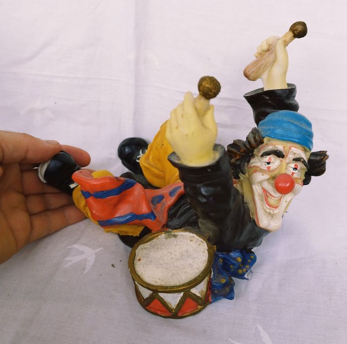 Lot 3 figurine din rășină acrilică, Colectia Leonardo si barometru din